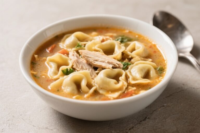 Chicken Tortellini Soup That Slaps: Cozy, Creamy, and On Your Table in 30