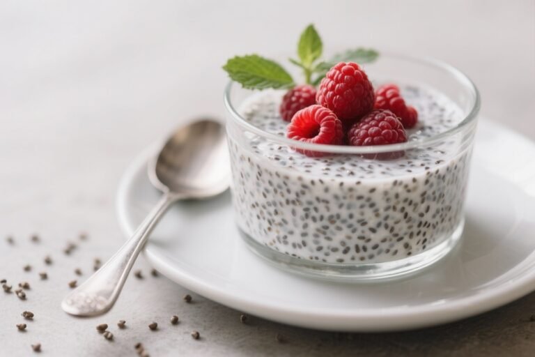 Raspberry Chia Pudding That Tastes Like Dessert, Fuels Like a Superfood