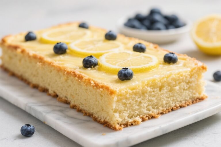 Lemon Blueberry Sheet Cake That Vanishes in 10 Minutes: Zesty, Juicy, and Foolproof