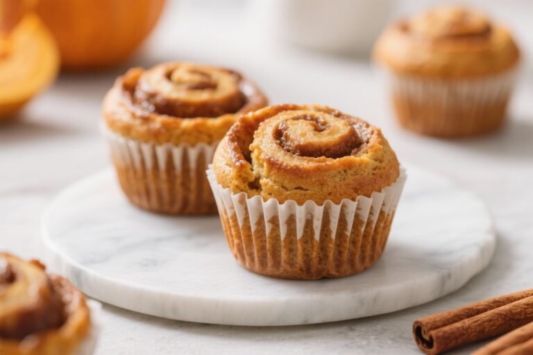 Pumpkin Cinnamon Roll Muffins: The Cozy, Gooey Fall Treat That’ll Outshine Your PSL