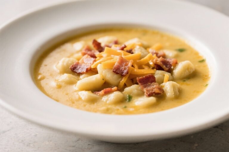 Bacon Cheddar Gnocchi Soup: The Cozy Bowl That Turns “What’s for Dinner?” Into “Where Has This Been All My Life?”