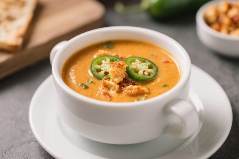Jalapeno Popper Soup: The Creamy, Spicy Bowl That Eats Like a Party